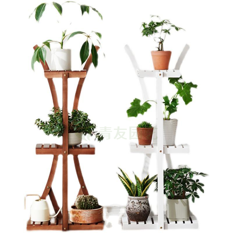 组合盆栽032-花架绿植组合